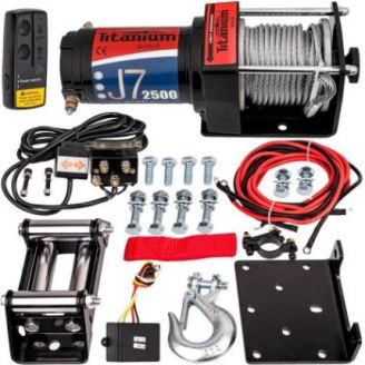 Лебідка Titanium ATV J7 2500 12в для квадроцикла фото