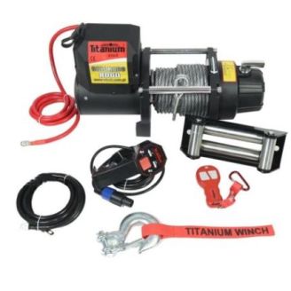 Лебідка для позашляховика Titanium Colorado 8000 (Сталевий трос) фото