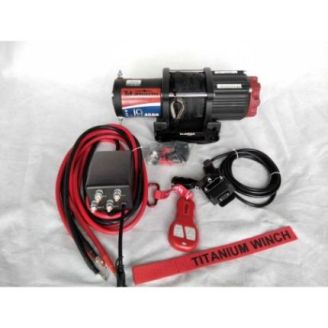 Лебідка для квадроцикла Titanium ATV J9 4500 (Синтетичний трос) фото