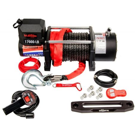Лебедка для эвакуатора Titanium Renegade 17000lbs (Синтетический трос) фото