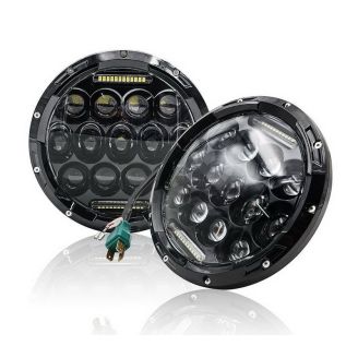 Лед фара 7 дюймів L-016m (1 шт) фото 2