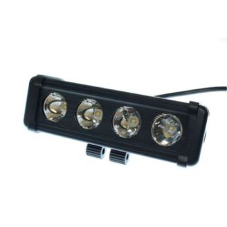 Светодиодная фара AllLight D-40W 4chip CREE spot 9-30V нижний крепеж фото