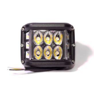 Светодиодная фара AllLight FG42-36W 12 chips 9-30V  нижний крепёж фото