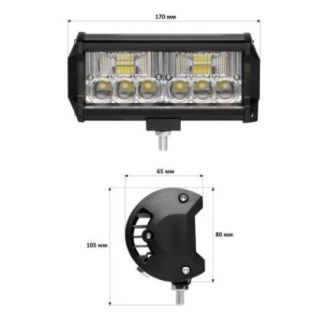 Светодиодная фара StarLight JR-K-36W 9-32V combo фото