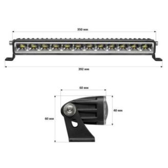 Светодиодная фара-люстра StarLight  60watt 10-30V IP68 (lsb-60W) фото