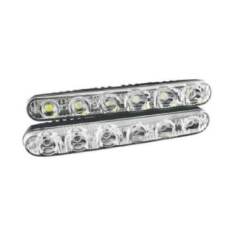 Ходовые огни HeadLight DRL ARP6 диодов (1W) фото