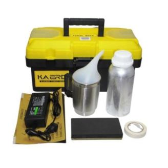 Набір для безконтактного полірування фар (чайник, рідина, маска) фото