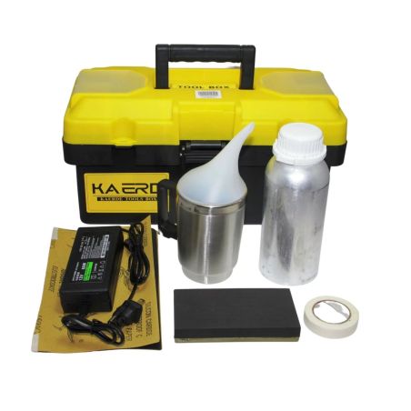 Набор для бесконтактной полировки фар (чайник, жидкость, маска) фото