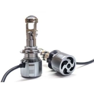 Комплект світлодіодних лінз GT4 H7 12-24V фото