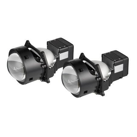 Комплект светодиодных линз Kamiso (Aozoom) DLPD-01 Bi-LED LASER 5500K 75/66W фото