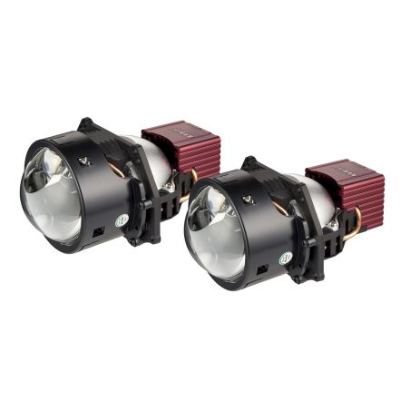 Комплект светодиодных линз Kamiso (Aozoom) DLPD-07-02 Bi-LED LASER 5500K 72/55W TIR PLUS фото