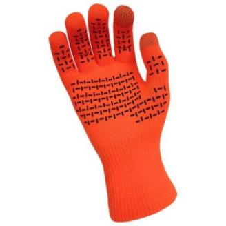 Перчатки водонепроницаемые Dexshell ThermFit Gloves, p-p L, оранжевые фото