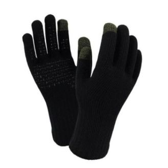 Перчатки водонепроницаемые Dexshell ThermFit с шерстью мериноса, р-р XL, черные фото