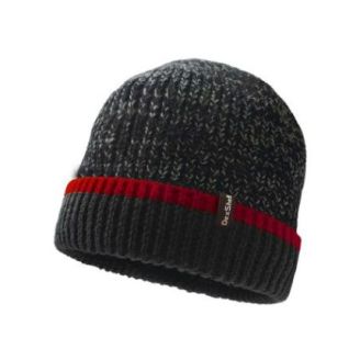 Шапка водонепроницаемая Dexshell, р-р L/XL (58-60 см), с красной полоской фото