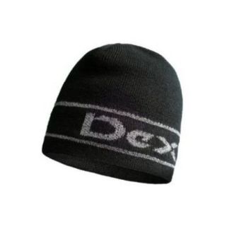Шапка водонепроницаемая Dexshell Beanie Reflective Logo черная с лого S/M 56-58 см фото