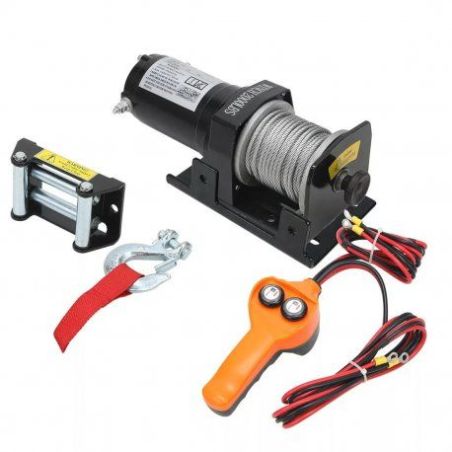 Лебідка електрична на квадроцикл 12В Electricwinch 2000lb / 907кг фото