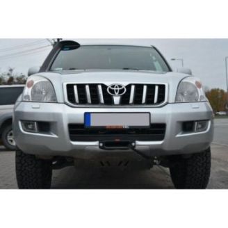 Площадка для установки лебедки в штатный бампер Toyota Land Cruiser Prado 120 фото