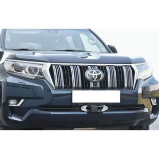 Площадка под лебёдку в штатный бампер Toyota Land Cruiser Prado 2017-2020 фото