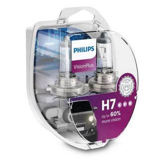 Галогенова лампа Philips VISION PLUS (H7, 12972VPS2) Компл (2шт) фото