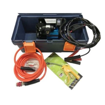 Компресор HF портативний переносний у валізі (87 л/хв) фото