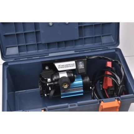 Компресор HF портативний переносний у валізі (87 л/хв) фото