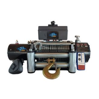 Лебедка ENERGY WINCH 12000 LBS 24 вольта (стальной трос) фото
