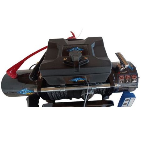 Лебедка ENERGY WINCH 12000 LBS 24 вольта (стальной трос) фото