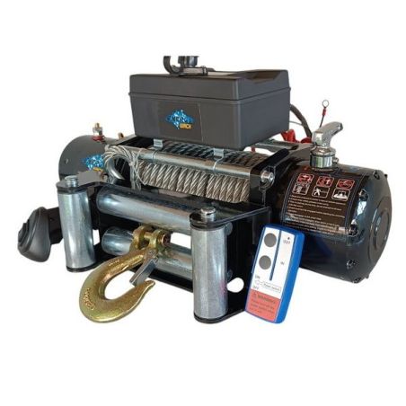 Лебедка ENERGY WINCH 12000 LBS 24 вольта (стальной трос) фото