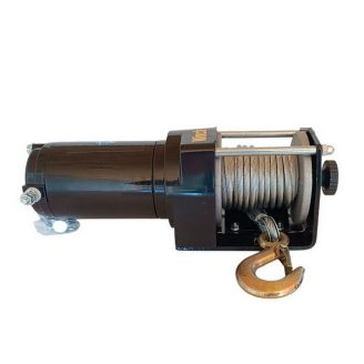 Лебедка ENERGY WINCH 3000 LBS 12 вольт (стальной трос) фото