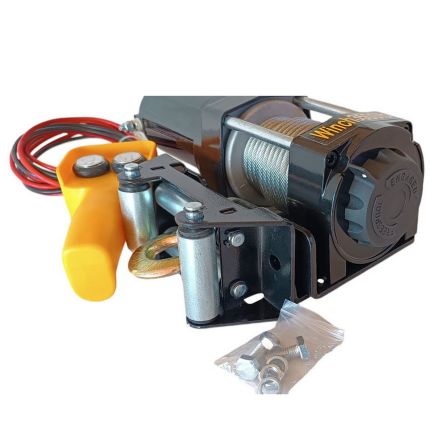 Лебедка ENERGY WINCH 3500 LBS 12 вольт (стальной трос) фото