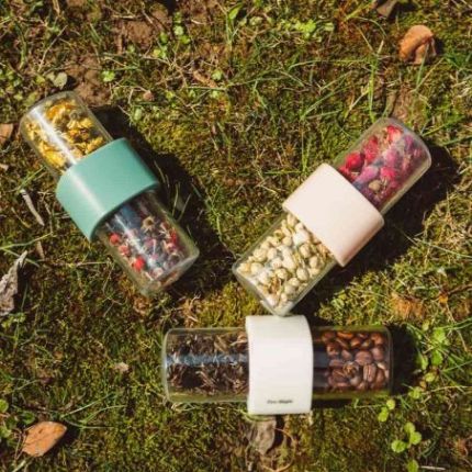 Двухсторонний контейнер для хранения чая и кофе Fire-Maple (Белый) фото