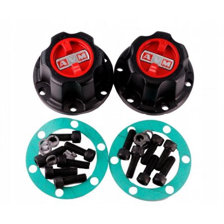 Усиленные хабы AVM 743XP для Mitsubishi L200 / Pajero фото