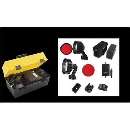 Тактичний ліхтар LIGHTFORCE Nighthunter 140 з комплектом для автономної роботи, галоген 75W NH140P фото