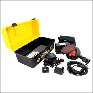 Тактический фонарь LIGHTFORCE Nighthunter 170 с комплектом для автономной работы, галоген 100W NH170 фото