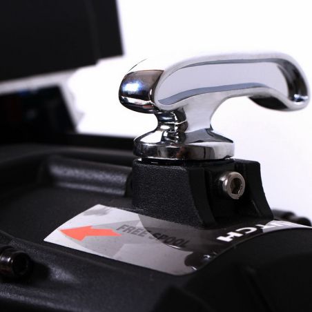 Лебедка электрическая 12 вольт POWERWINCH PW13000SR (синтетический трос) фото