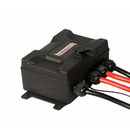 Лебедка электрическая 12 вольт POWERWINCH PW13000 (стальной трос) фото