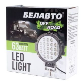 Фара рабочего света LED EPISTAR 21х3 Вт spot BELAUTO OFF ROAD BOL2103S фото 2