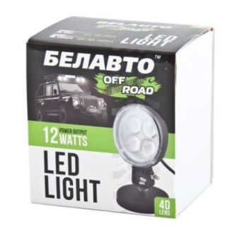 Фара рабочего света LED 4D EPISTAR 4x3W spot BELAUTO OFF ROAD BOL0403LA фото 2