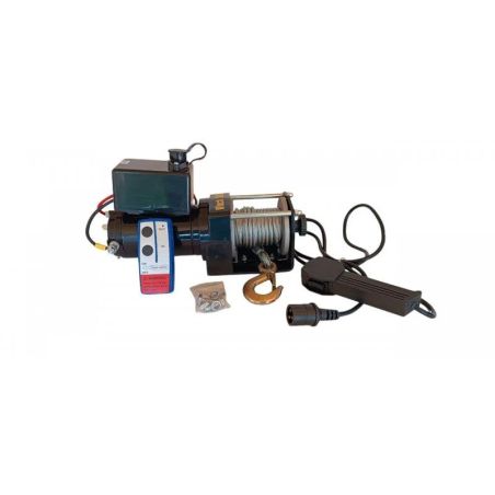 Лебідка для квадроцикла EnegryWinch 3000 (Сталевий трос) фото