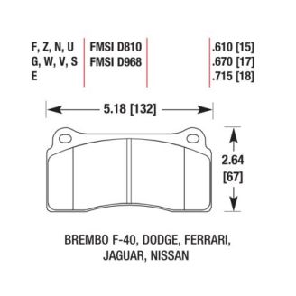 Задні гальмівні колодки BREMBO GT LC200/LX570 207.4865.80 фото 2
