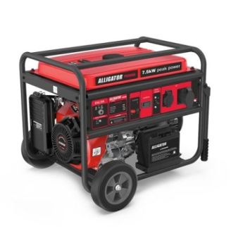 Генератор Alligator бензиновый 7,5кВт (ном 7,0кВт) с электростартером фото