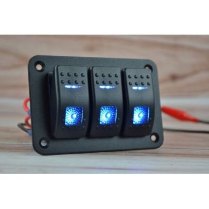 Панель переключателей 3 кнопки SL-7091 фото