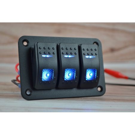 Панель переключателей 3 кнопки SL-7091 фото