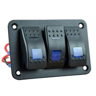 Панель переключателей 3 кнопки SL-7091 фото