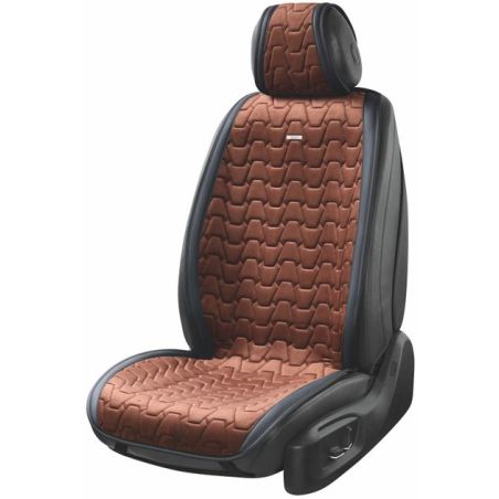 Премиум накидки для передних сидений BELTEX Chicago, black-coffee 2шт фото