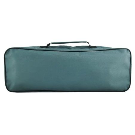 Сумка универсальная большая матовая серая фото