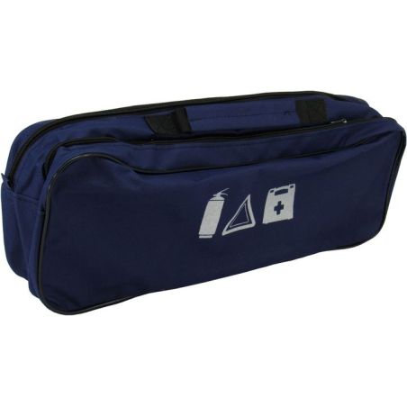 Сумка універсальна велика матова синя фото