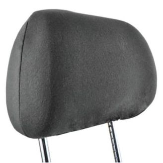 Чохол на підголівник універсальний BELTEX Cotton, графіт 2шт. фото