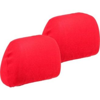 Чохол на підголівник універсальний BELTEX Cotton, червоний 2шт. фото