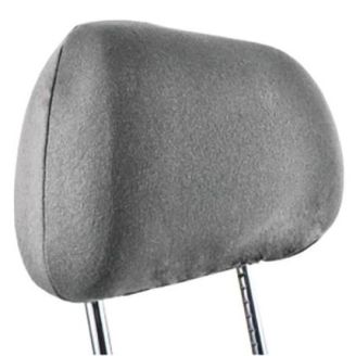 Чохол на підголівник універсальний BELTEX Cotton, сірий 2шт. фото